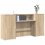 vidaXL Birou de recepție Stejar Sonoma 200x50x103,5 cm Lemn prelucrat 3324216