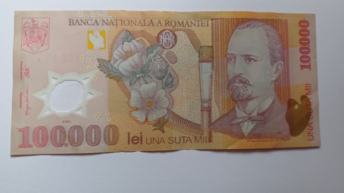 Romania - 100 000 lei 2001