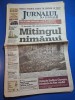 Ziarul jurnalul national 15 aprilie 2004 - interviu mircea radu,nicolae mitea la ajax,mircea lucescu
