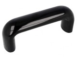 Manetă neagră duroplast M8 54mm