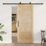 VidaXL Ușă glisantă cu set de materiale &quot;ORKDAL&quot; Lemn masiv de pin