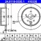 ATE 24.0110-0335.1 Disc frana