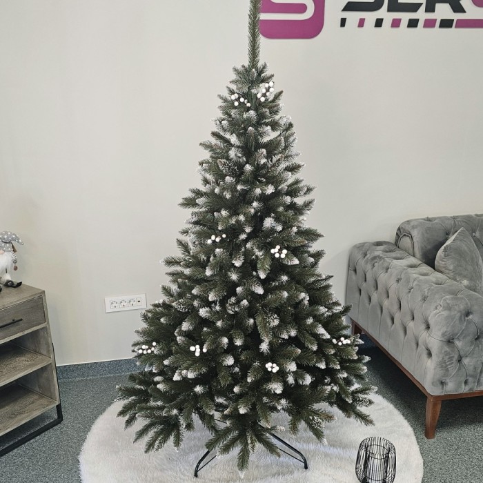 Brad artificial Christmas Deluxe by Sersimo, WhiteBerry, 2D, 180cm Household NewTrend