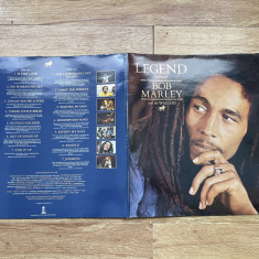 Bob Marley and The Wailers - LEGEND the best of (1984,ISLAND,UK) vinyl