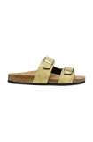 Geox papuci D BRIONIA femei, culoarea auriu, D35LSL 000PV C2012