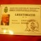 Legitimatie - Societatea Scriitorilor Targovisteni pe nume Barbu Cioculescu 2005