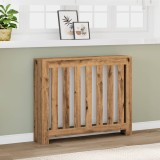 vidaXL Mască de calorifer stejar artizanal 104x20x82 cm lemn prelucrat 852743
