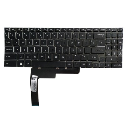 Tastatura Laptop Gaming, MSI, GL76, GF76, MS-17L1, MS-17H3, 11UCK, 11UDK, 12UEK, 12UGK, iluminata, neagra, layout US foto