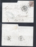 Belgium 1866 Postal History Rare Cover + Content Liege Beaune DB.251