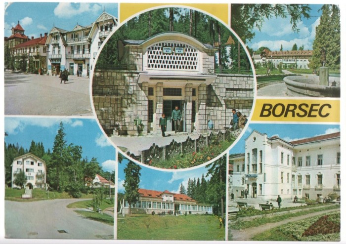 CPI B 11648 CARTE POSTALA - BORSEC , MOZAIC