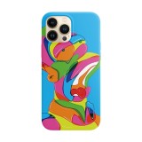 Husa compatibila cu Apple iPhone 14 Pro Max model Homer Simson art, Silicon, TPU, Viceversa, Transparent, Carcasa