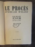 Le proces d'oscar wilde / Hilary Paco