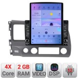 Navigatie Honda Civic 2005-2011 K-044 ecran tip TESLA 9.7&quot; cu Android Radio Bluetooth Internet GPS WIFI 2+32 DSP Quad CarStore Technology