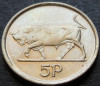 Moneda 5 PENCE - IRLANDA, anul 1996 * cod 3141, Europa