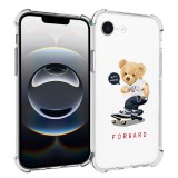Husa antisoc pentru iphone 16e, airbag pro, let&acirc;s move forward