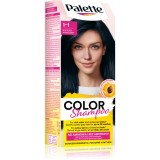 Schwarzkopf Palette Color Shampoo șampon nuanțator culoare 1-1 Blue Black 50 ml