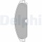 DELPHI LP2033 set placute frana,frana disc