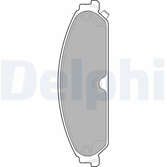 DELPHI LP2033 set placute frana,frana disc