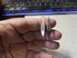 Cercei vintage argint