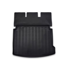Covor portbagaj tavita premium compatibil Dacia Lodgy &amp;ndash; Varianta cu 5 locuri 2013-&amp;gt;, Negru foto