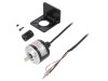 Encoder incremental AUTONICS E50S8-360-3-T-24, 360imp/rotație, push/pull, 12-24V DC, IP50, Ax 8mm
