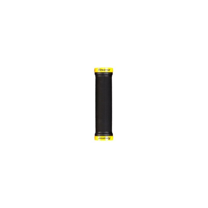 Mansoane Reverse Lock-On 29mm, negru-galben Ultimate FactoryBikes