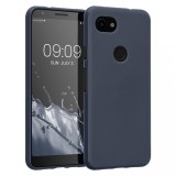 Husa Kwmobile pentru Google Pixel 3a, Silicon, Albastru, 47590.186, Carcasa
