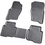 Set de 4 covorase cauciuc 3D stil tavita premium pentru Land Rover Discovery III,3 si IV,4 2004-2017, Recambo