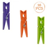 Set C&acirc;rlige Rufe, Pegstyle, Plastic, Multicolor, 8.4 cm, 16 Bucăți, Oem