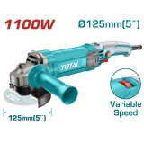 TOTAL - POLIZOR UNGHIULAR - 125MM - 1100W PowerTool TopQuality
