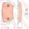 Set placute frana,frana disc VW SHARAN (7N1, 7N2) (2010 - 2016) TRW GDB1763