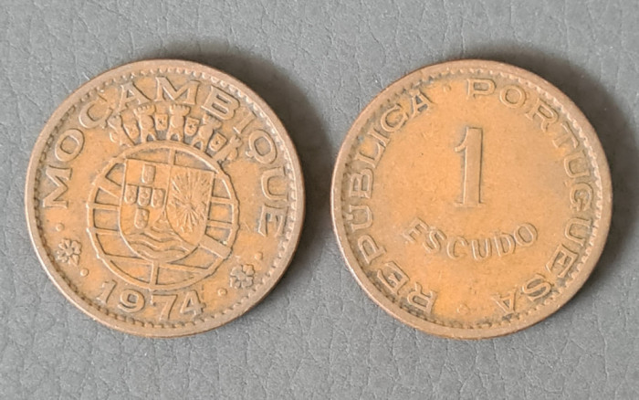 Mozambic 1 escudo 1974