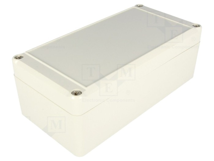 Carcasă universală ABS gri IP65