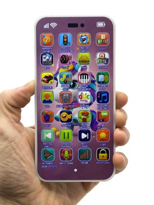 Telefon interactiv unicorn pentru copii cu multiple functii educative foto