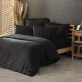 Cumpara ieftin Lenjerie King Size Silky Negru (Satin Deluxe)