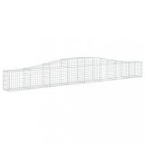 Cumpara ieftin Cos gabion arcuit 400x30x40/60 cm fier galvanizat