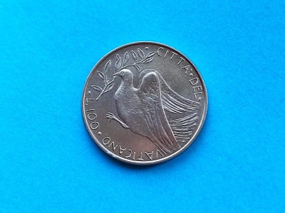 100 Lire 1971 Vatican-AUNC++U foto