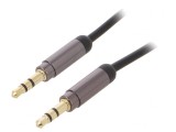 Cablu Jack 3,5mm 3pin Aurit 1m, Gembird