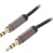 Cablu Jack 3,5mm 3pin Aurit 1m