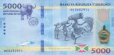 Bancnota Burundi 5.000 Franci 2015 - P53 UNC