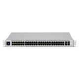 SWITCH PoE UBIQUITI, port Gigabit x 48, SFP SFP x 4, managed, rackabil, &amp;quot;USW-48-POE&amp;quot; (timbru verde 2 lei)