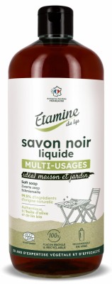 Detergent BIO multifunctional pentru casa si gradina, cu sapun negru, fara parfum Etamine foto
