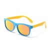 Ochelari De Soare Copii Techsuit D802, Polarizati, Protectie UV, Albastri Galbeni Portocali
