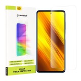 Folie pentru Xiaomi Poco X3 / Poco X3 NFC / Poco X3 Pro - Techsuit Clear Vision Glass - Transparent