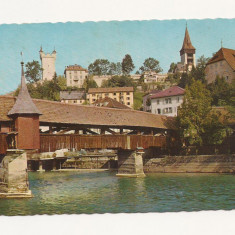 SH1-Carte Postala-ELVETIA , Luzern , Circulata 1968