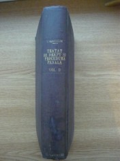 I. TANOVICEANU - TRATAT DE DREPT SI PROCEDURA PENALA - volumul II - 1925