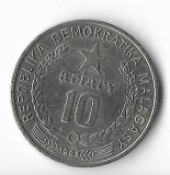 Moneda 10 ariary 1983 - Madagascar
