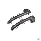 Cumpara ieftin Set 2 Lampi Semnalizare LED Dinamice BMW X3 F25 LCI, X4 F26, X5 F15, X6 F16, Tenta Fumurie, Plug &amp; Play, CANBUS