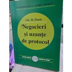 Negocieri si Uzante de Protocol - Gh. M. Pistol