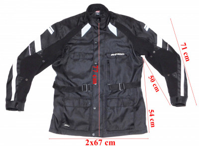 Geaca moto Polo Road full protectii barbati 58-60 (cca.3-4XL) foto